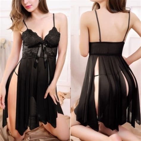 Intimates Sleepwear Womens Lingerie Open Perspective Gauze Nightwear Poshmark