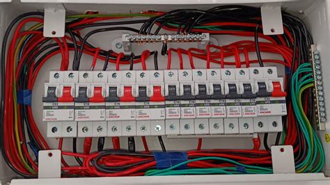 MCB Distribute Box Full Dressing And Termination Ewc MCB Box