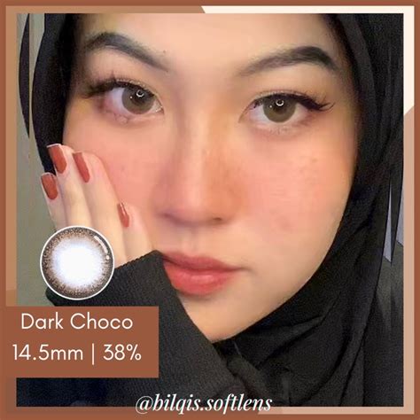 Jual Softlens Dark Series Dark Choco Mm Softlens Coklat Natural