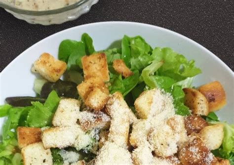 Resep Caesar Salad Oleh Anka S Recipe Cookpad