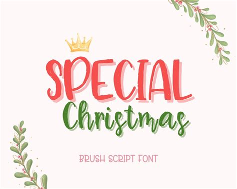 Handwriting Script Fonts, Christmas Fonts, Neat Handwritten Font, Brush ...