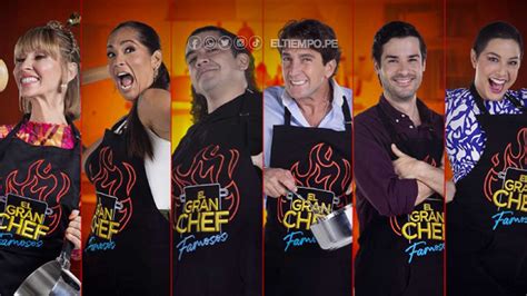 El Gran Chef Famosos Latina Ellos Son Los 12 Participantes De La Segunda Temporada Diario El