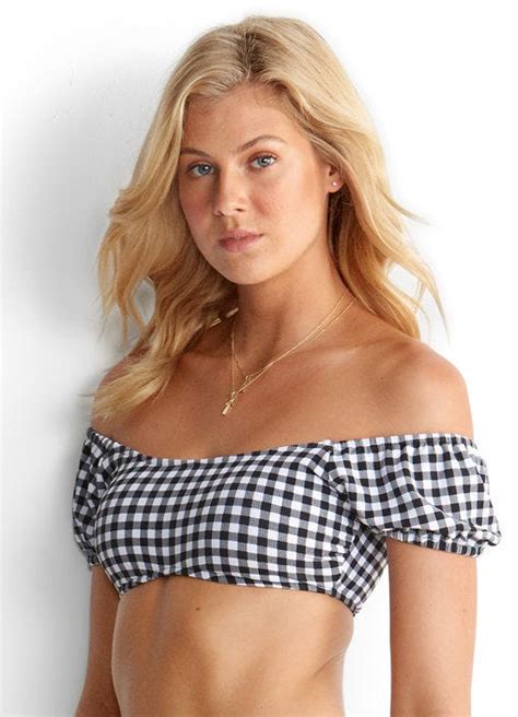 Seafolly La Belle Off Shoulder Bandeau Bikini Top