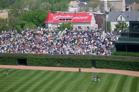 Wrigley Field - Famous Bleachers Editorial Stock Photo - Image of field ...