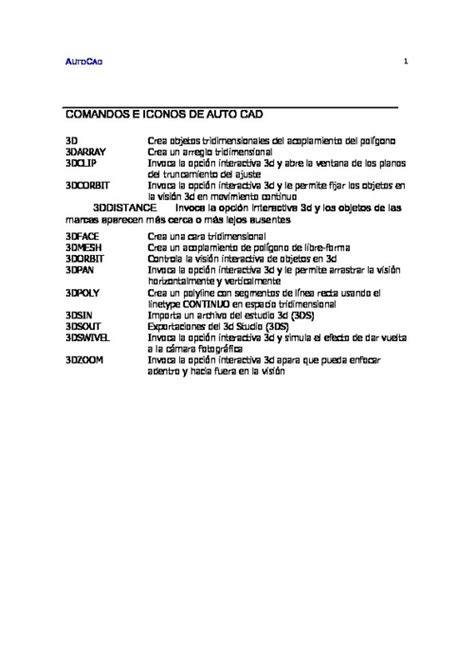 Comandos B Sicos Para Autocad Harold Eusebio Chura Oscacopa Udocz