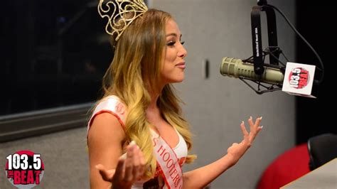 Miss Hooters International Sable Robberts Interview With Papa Keith