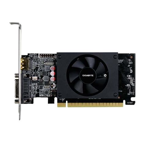 GIGABYTE GeForce GT 710 Low Profile - 2GB GDDR5 RAM - Grafikkarte