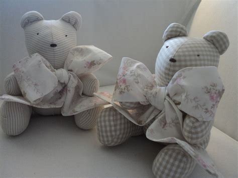 Ursinho para decoração Nude floral Elo