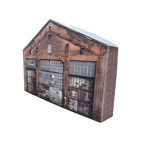 Printable OO Gauge Warehouses - Scale Model Buildings