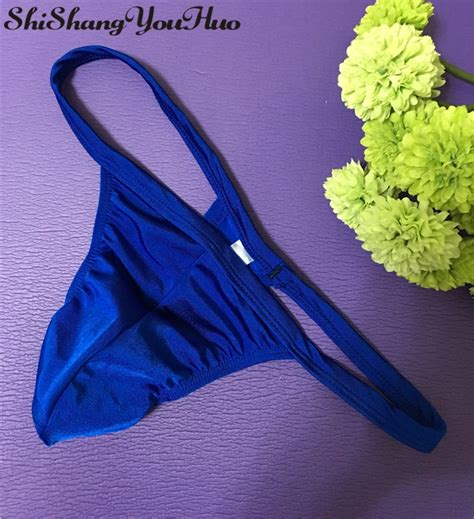 Sexy Brand Gay Mens Underwear Jockstrap Penis Pouch Lingerie High Quality G String T Back G