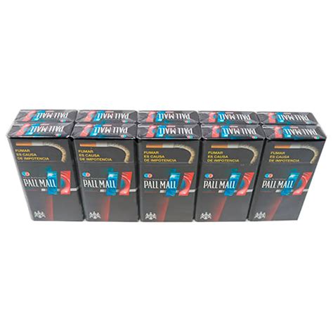 Cigarros Pall Mall Xl Tokyo Cajetilla Con 20 Cigarros Cu