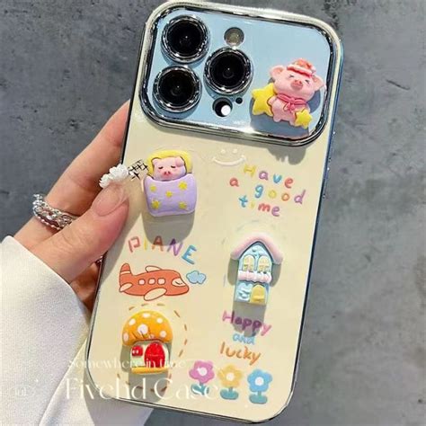 Cute Diy Doll Casing For Infinix Smart Note Hot I I Play Hot Pro Tecno Spark Go