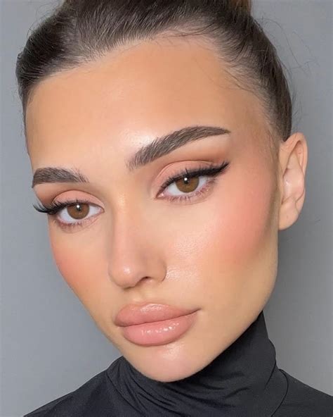 Embrace Your Natural Winter Flush With Baby Pink Makeup Nude Makeup Glam Bride Makeup