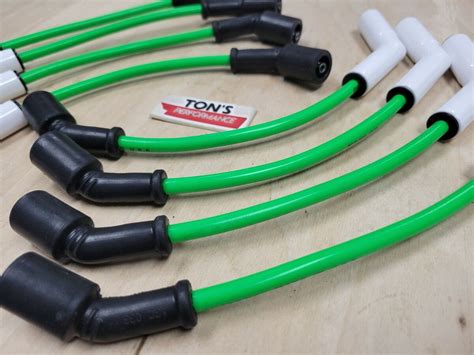 Green Spark Plug Wires