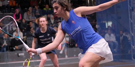 Black Ball Open Rd El Sherbini Axes Tomlinson Psa World Tour