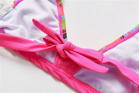 Girls Halter Bikini Top Swimsuit Set For Chil Grandado