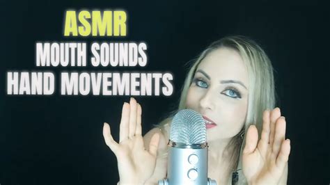 ASMR MOUTH SOUNDS SONS DE BOCA E HAND MOVEMENTS PARA DORMIR RÁPIDO