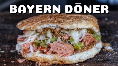 LEBERKÄSE DÖNER BAYRISCHER DÖNER mit FLEISCHKÄSE ZWIEBELN und