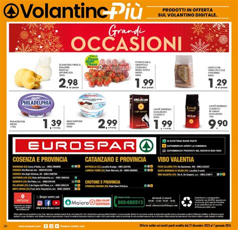 Volantino Eurospar Dal Dicembre Offerte A Pagina