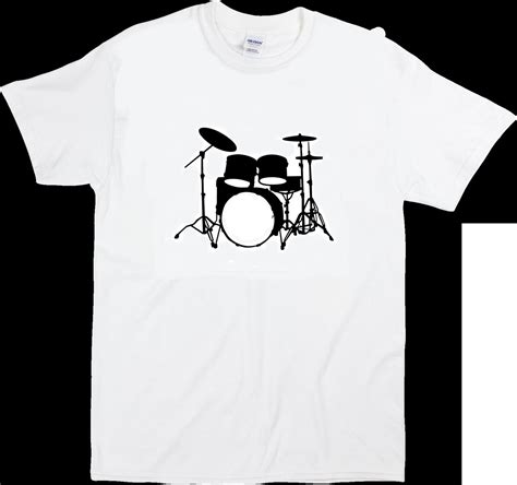 Drum Set Drum Kit T Shirt Design S M L Xl 2x 3x Unisex Rocker Musicus