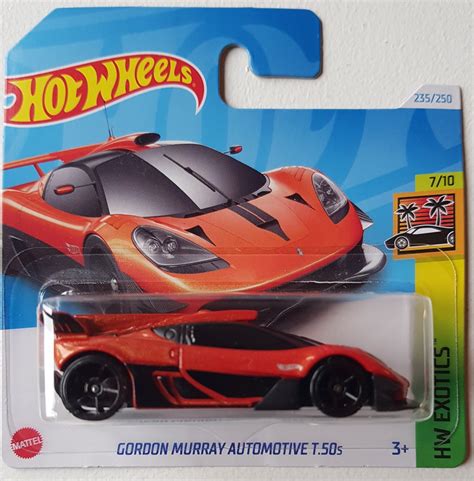Hot Wheels Gordon Murray Automotive T 50s