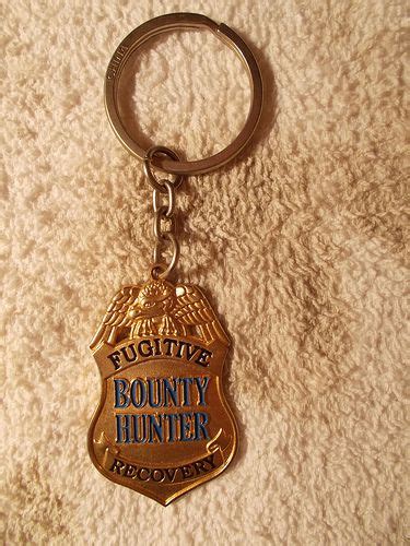 Bounty Hunter Badge Key Chain Bounty Hunter Bounty Keychain