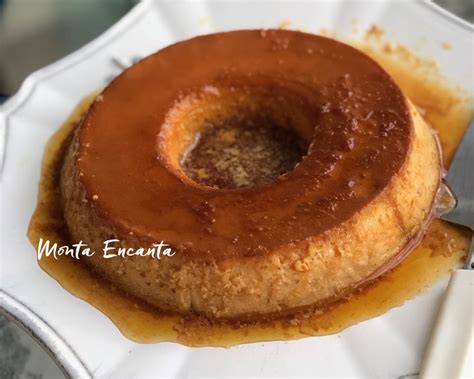 Pudim Na Panela De Pressão Com Leite Coco Monta Encanta