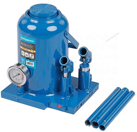 Домкрат бутылочный двухплунжерный 50 т