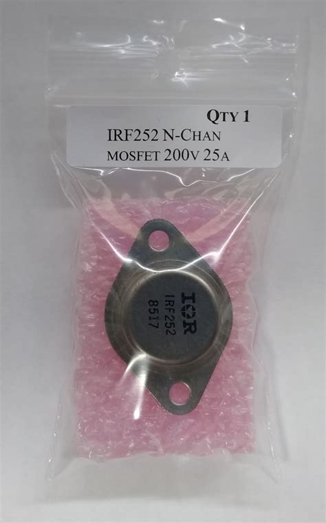 Irf N Chan Mosfet V A Quantity Pc Bailey Surplus Tech