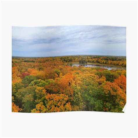Itasca State Park Aiton Heights Fire Tower View On October 3 2022