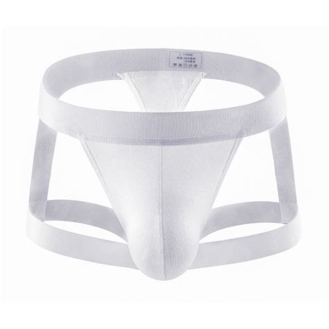 Homem Fio Dental De Seda Ice Thongs Calcinha De Poli Ster Masculina Bulge Jockstraps Lingerie