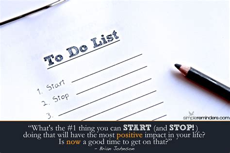 “whats The 1 Thing You Can Start And Stop Doing That Will Have