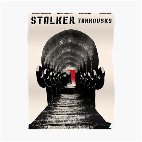 Stalker Andrei Tarkovsky Film Poster For Sale By Rpglansp Redbubble