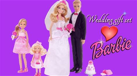 Barbie And Ken Wedding Set