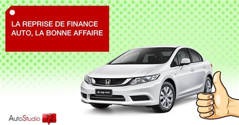 la reprise de finance auto la bonne affaire