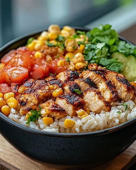 Lewis Valentina On Instagram Street Corn Chicken Rice Bowl Packed