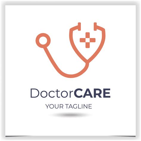 vector doctor logo design template  vector art  vecteezy
