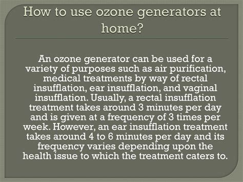 Ppt Ozone Therapy Generators Powerpoint Presentation Free Download Id 11638589