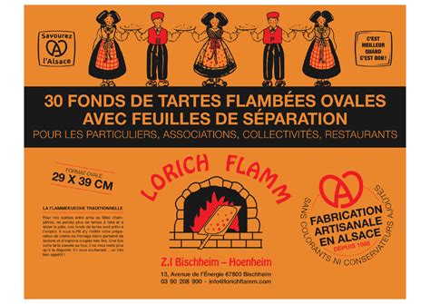 FONDS DE TARTES FLAMBEES RONDS Savourez Le Grand Est