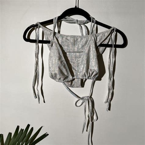 Vintage Christian Dior String Bikini Featured The Depop