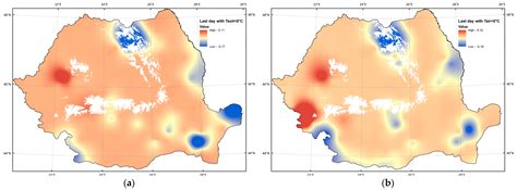 Comparative Analysis of Land and Air Temperature in Romania since A.D. 1961