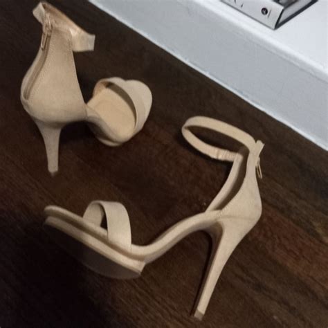 Wild Diva Shoes Wild Diva Lounge Amy Platform Stiletto Sandal Nude