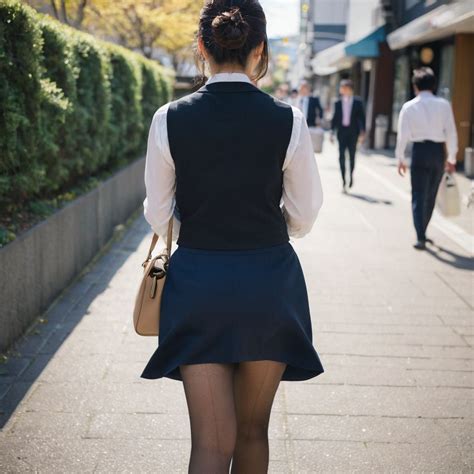 Hot Ass Images Of An Office Lady In A Black Stockings Aihotassfactory