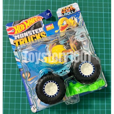 Hot Wheels Monster Trucks Duck N Roll Shopee Malaysia