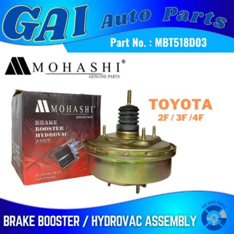 Mohashi Brake Booster Hydrovac Assembly Mbt D For Toyota F F