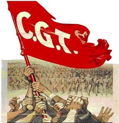 Solidarité avec la CGT Le Salon Beige