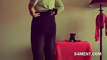 Sissyformen Blogger Teasing In Black Nylons XVIDEOS