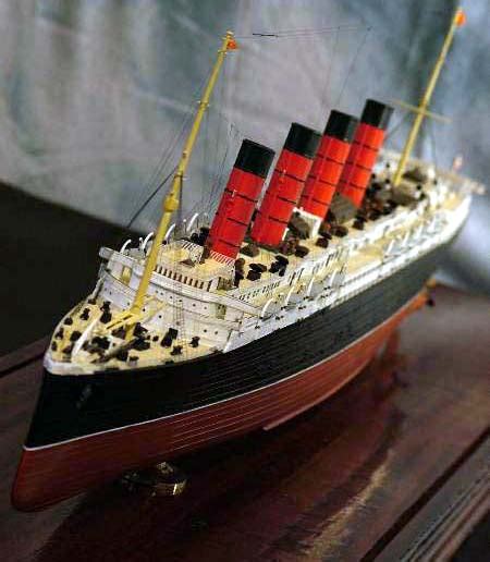 Rms Lusitania Model Kit