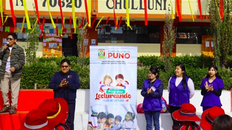 Programa Lectureando Promueve La Lectura En La I E P De Chulluni