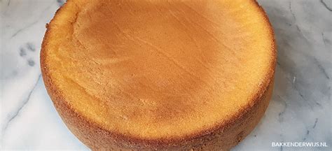 Genoise biscuitbodem recept | Bakkenderwijs